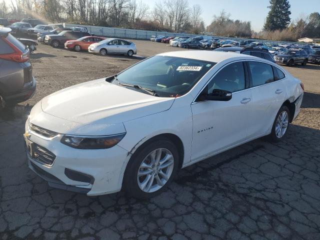 CHEVROLET MALIBU LT 2016 white  gas 1G1ZE5ST7GF295112 photo #1