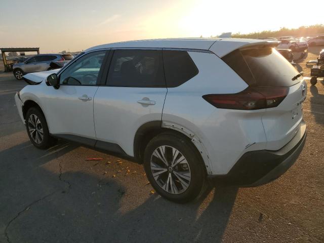 NISSAN ROGUE SV 2021 white  gas 5N1AT3BA4MC733011 photo #3