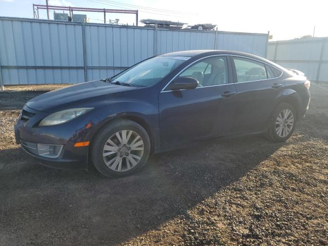 MAZDA 6 I 2009 blue sedan 4d gas 1YVHP82A295M40086 photo #1