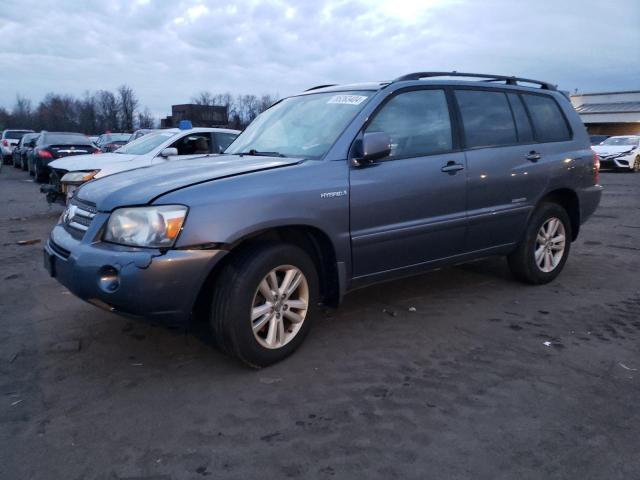 TOYOTA HIGHLANDER 2007 blue  hybrid engine JTEEW21A670042959 photo #1