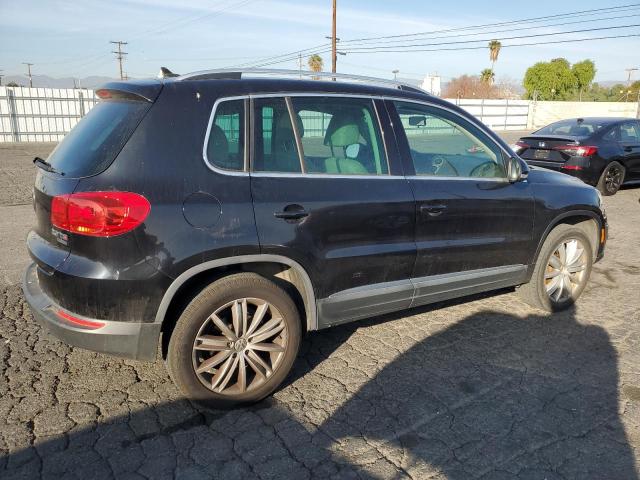 VOLKSWAGEN TIGUAN S 2015 black  gas WVGBV7AX3FW595863 photo #4