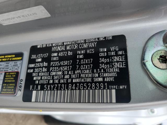 2018 HYUNDAI SANTA FE S - 5XYZT3LB4JG528391