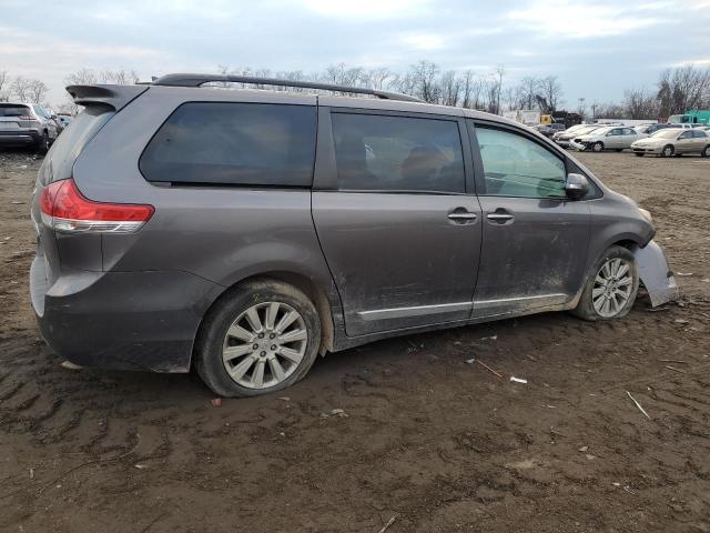 TOYOTA SIENNA XLE 2013 gray sports v gas 5TDDK3DC4DS070735 photo #4