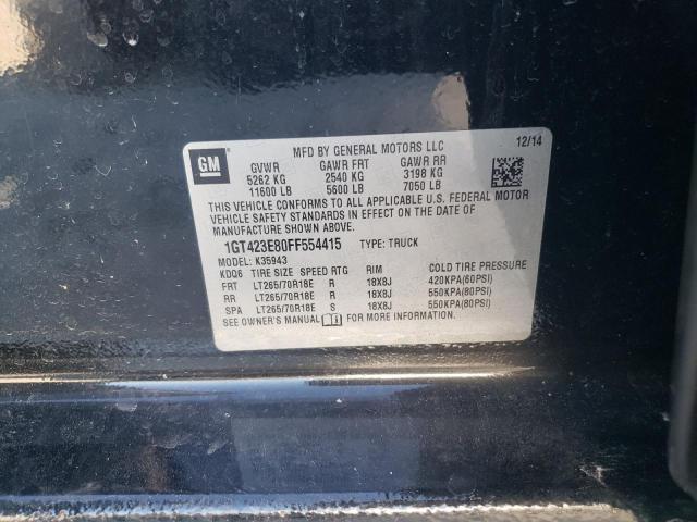 2015 GMC SIERRA K35 - 1GT423E80FF554415