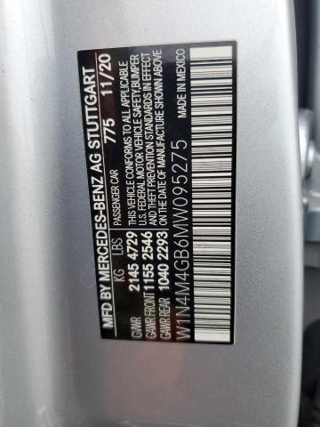 2021 MERCEDES-BENZ GLB 250 - W1N4M4GB6MW095275