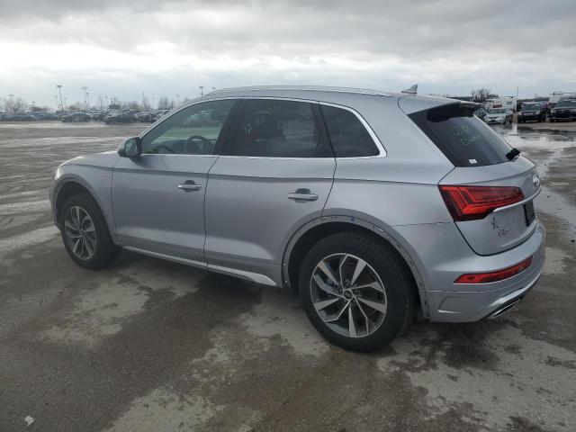2022 Audi Q5 Premium Plus 45 silver null gas WA1EAAFY8N2075962 photo #3