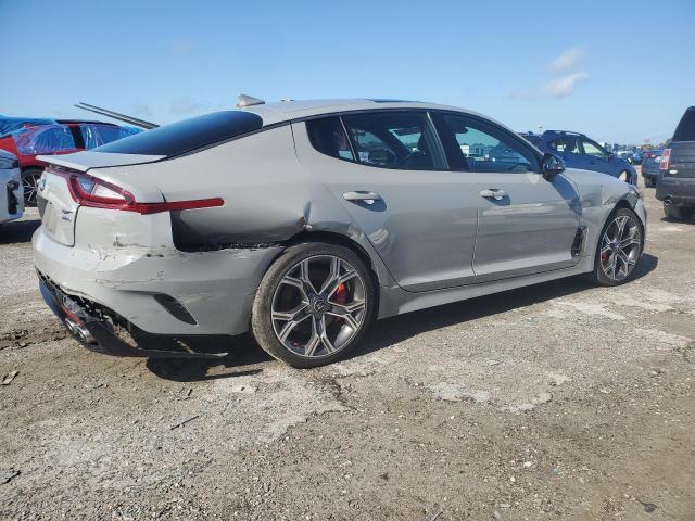 KIA STINGER GT 2018 gray  gas KNAE55LC9J6016817 photo #4