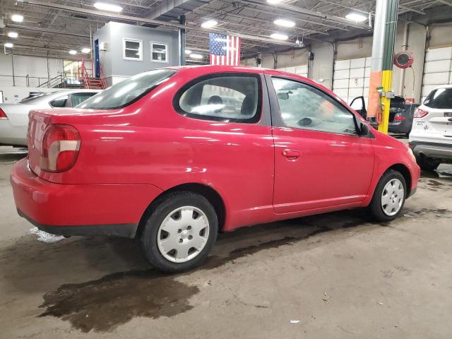 TOYOTA ECHO 2000 red  gas JTDAT1232Y0096038 photo #4
