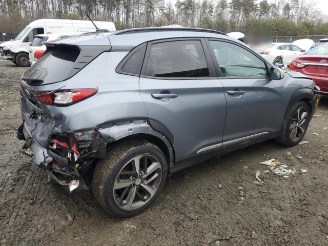 HYUNDAI KONA LIMIT 2018 blue  gas KM8K3CA56JU088408 photo #4