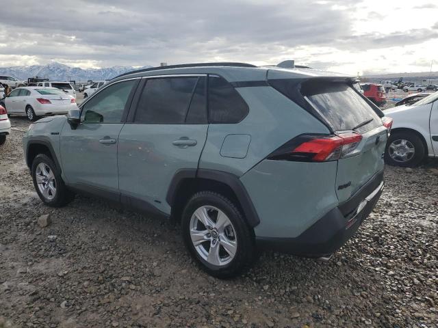 TOYOTA RAV4 XLE 2019 gray  hybrid engine 2T3RWRFV2KW045453 photo #3