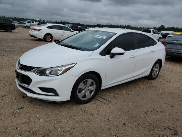 CHEVROLET CRUZE LS 2017 white  gas 1G1BC5SM4H7186697 photo #1