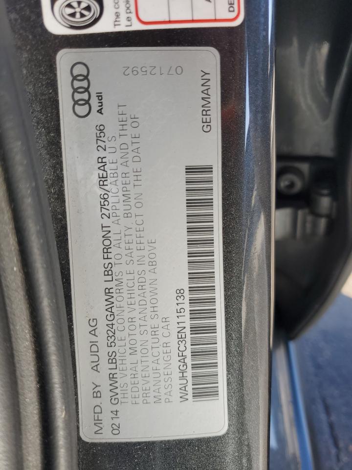 Lot #3024964399 2014 AUDI A6 PRESTIG