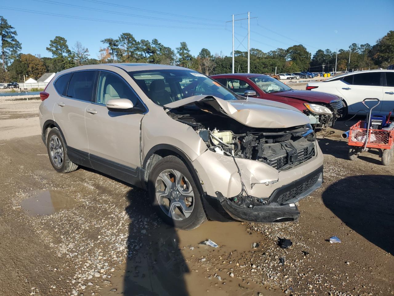 Lot #3033260879 2017 HONDA CR-V EX