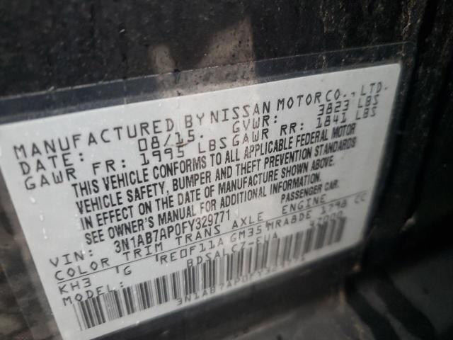 VIN 3N1AB7AP0FY329771 2015 NISSAN SENTRA no.12