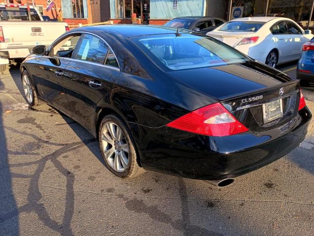 MERCEDES-BENZ CLS 500C 2006 black  gas WDDDJ75X66A066204 photo #4