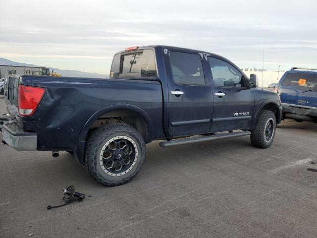 NISSAN TITAN XE 2008 blue crew pic gas 1N6AA07C88N358038 photo #4