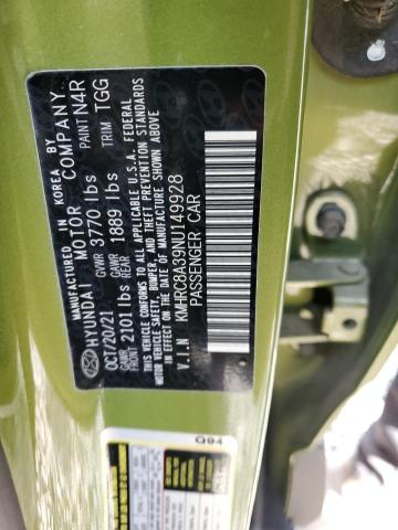 2022 HYUNDAI VENUE SEL - KMHRC8A39NU149928