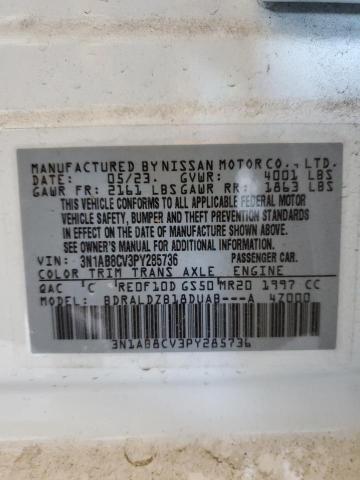 2023 NISSAN SENTRA SV - 3N1AB8CV3PY285736