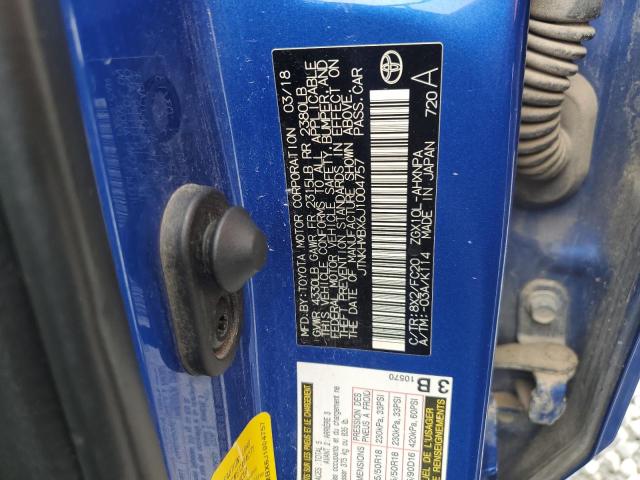 2018 TOYOTA C-HR XLE - JTNKHMBX6J1004757