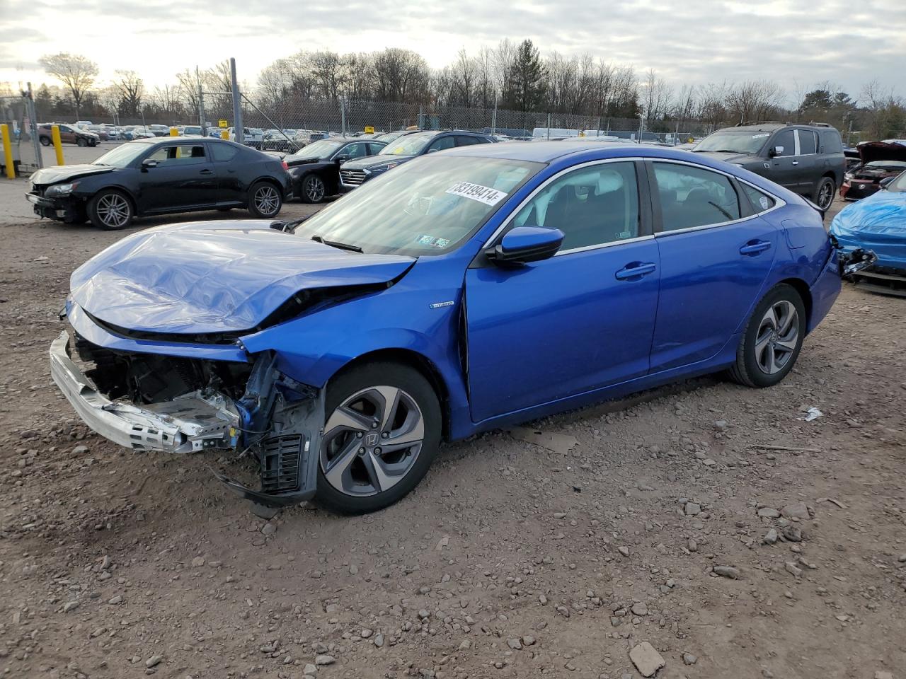 Lot #3037054730 2019 HONDA INSIGHT EX