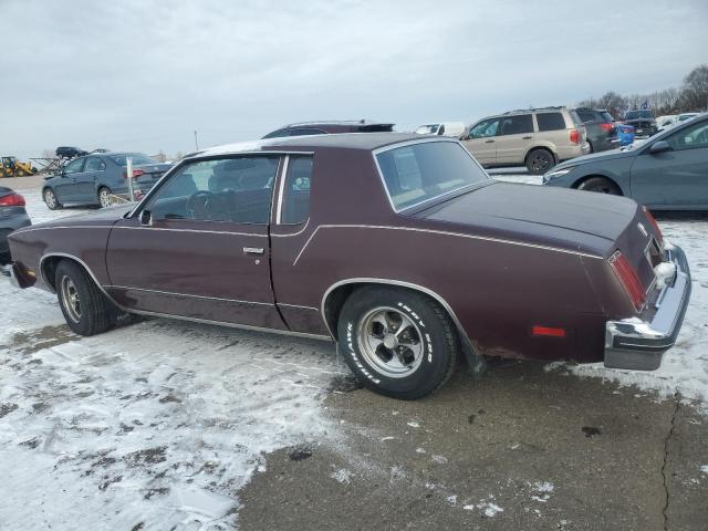 OLDSMOBILE CUTLASS SU 1979 burgundy   3R47F9R512178 photo #3