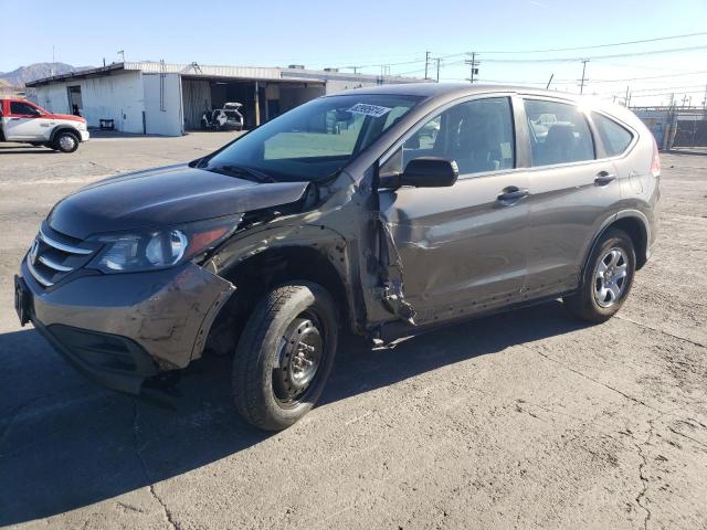 HONDA CR-V LX 2013 gray  gas 2HKRM3H32DH515148 photo #1