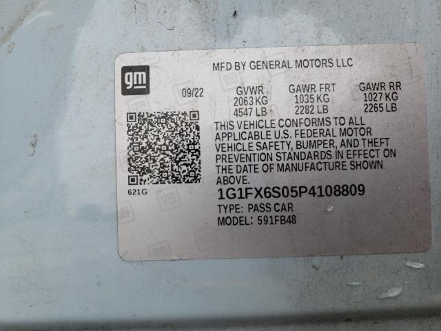 2023 CHEVROLET BOLT EV 2L - 1G1FX6S05P4108809