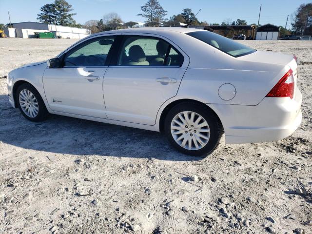 FORD FUSION HYB 2011 white  hybrid 3FADP0L31BR117050 photo #3