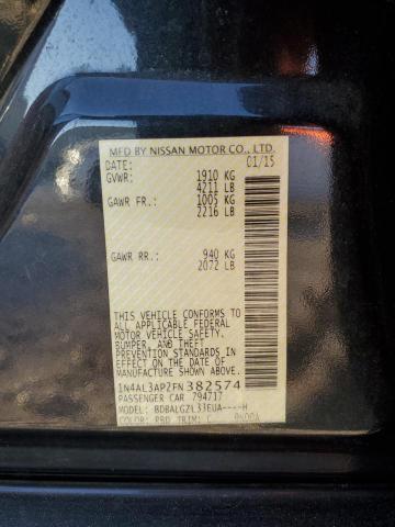 2015 NISSAN ALTIMA 2.5 - 1N4AL3AP2FN382574