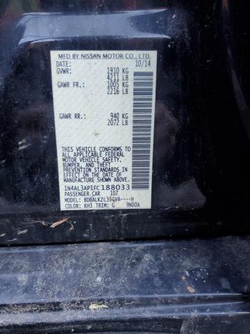 2015 NISSAN ALTIMA 2.5 - 1N4AL3AP1FC188033