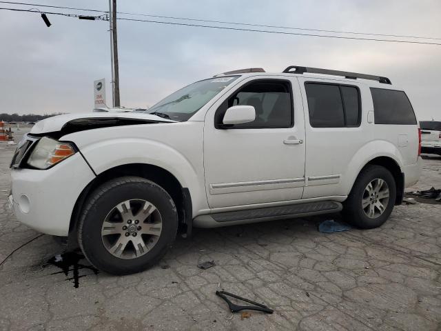 NISSAN PATHFINDER 2012 white  gas 5N1AR1NN5CC614545 photo #1