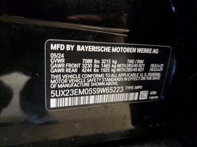 VIN 5UX23EM05S9W65223 2025 BMW X7 no.13