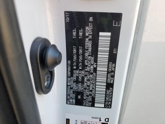 2018 TOYOTA 4RUNNER SR - JTEBU5JR3J5510169