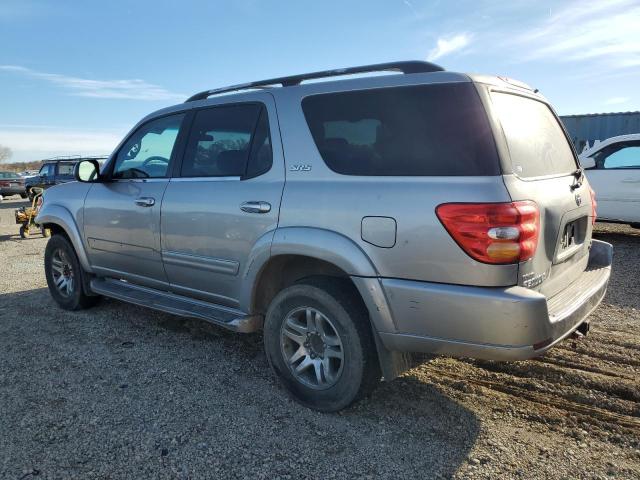 TOYOTA SEQUIOA 2003 silver 4dr spor gas 5TDZT34A53S149511 photo #3