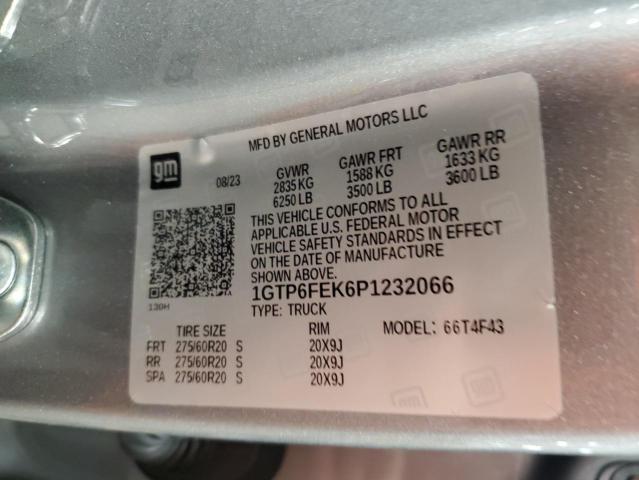 2023 GMC CANYON DEN 1GTP6FEK6P1232066