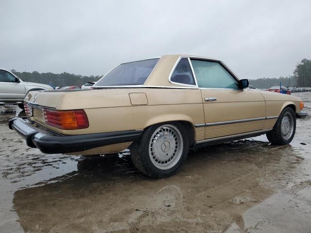 MERCEDES-BENZ 380 SL 1985 tan converti gas WDBBA45C9FA016084 photo #4