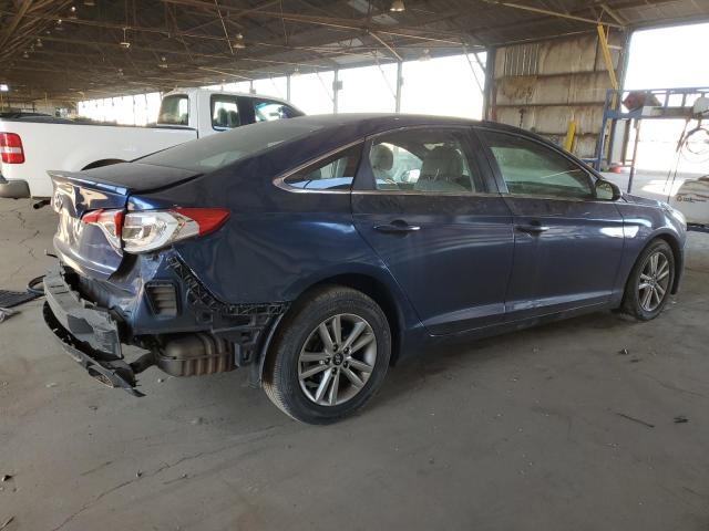 HYUNDAI SONATA SE 2016 blue  gas 5NPE24AF3GH392804 photo #4