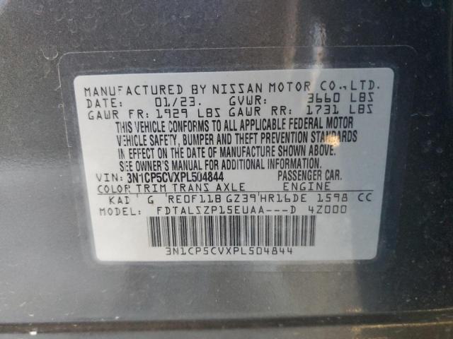 VIN 3N1CP5CVXPL504844 2023 NISSAN KICKS no.13