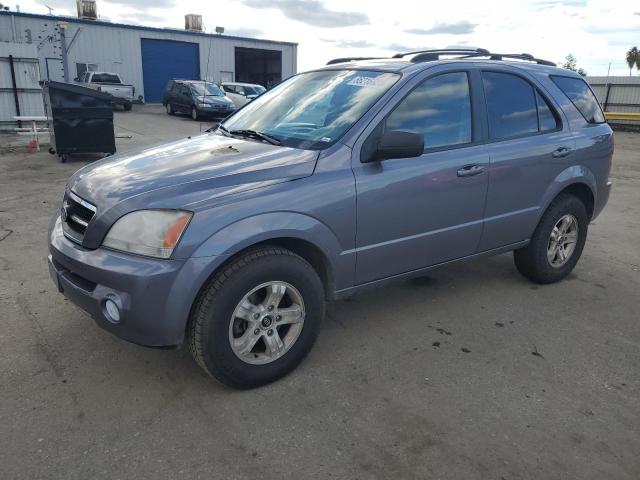 KIA SORENTO EX 2004 blue 4dr spor gas KNDJD733145314644 photo #1