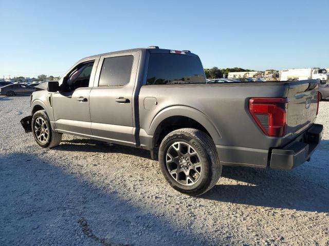 FORD F150 STX 2024 gray  gas 1FTEW2KP8RKE33996 photo #3