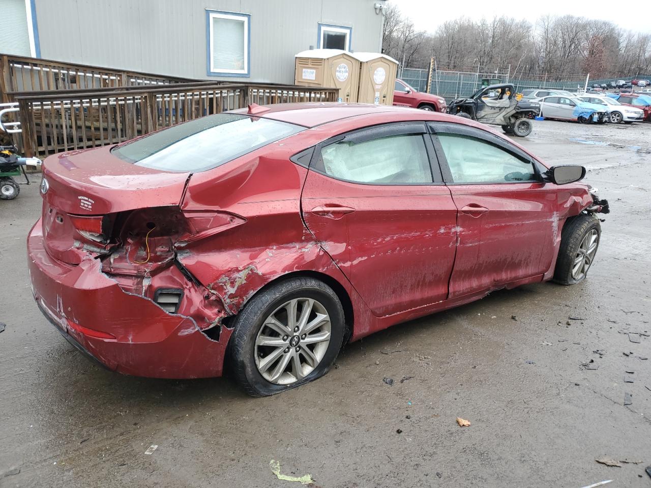 Lot #3026044025 2016 HYUNDAI ELANTRA SE