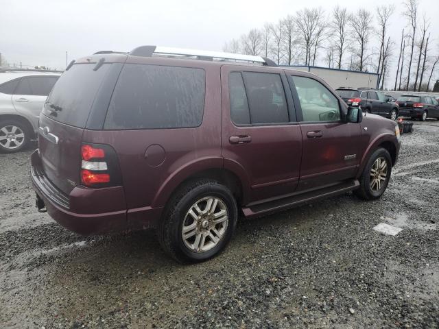 FORD EXPLORER L 2007 burgundy  gas 1FMEU75897UA80768 photo #4