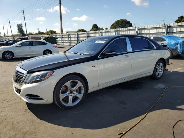 MERCEDES-BENZ S MERCEDES 2016 white  gas WDDUX7GB8GA254904 photo #1