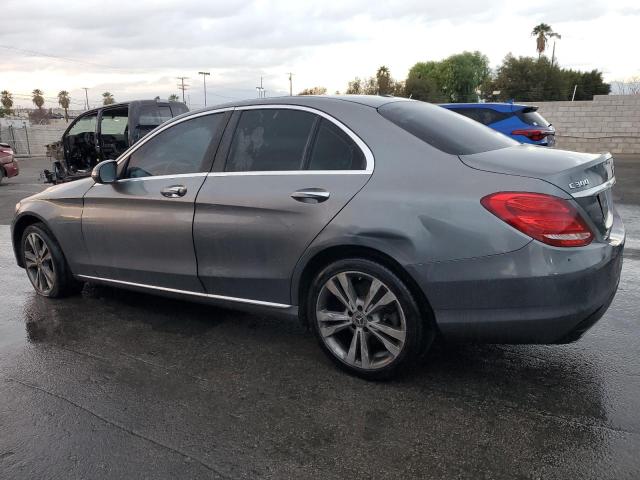 MERCEDES-BENZ C 300 4MAT 2018 charcoal  gas 55SWF4KB6JU271001 photo #3