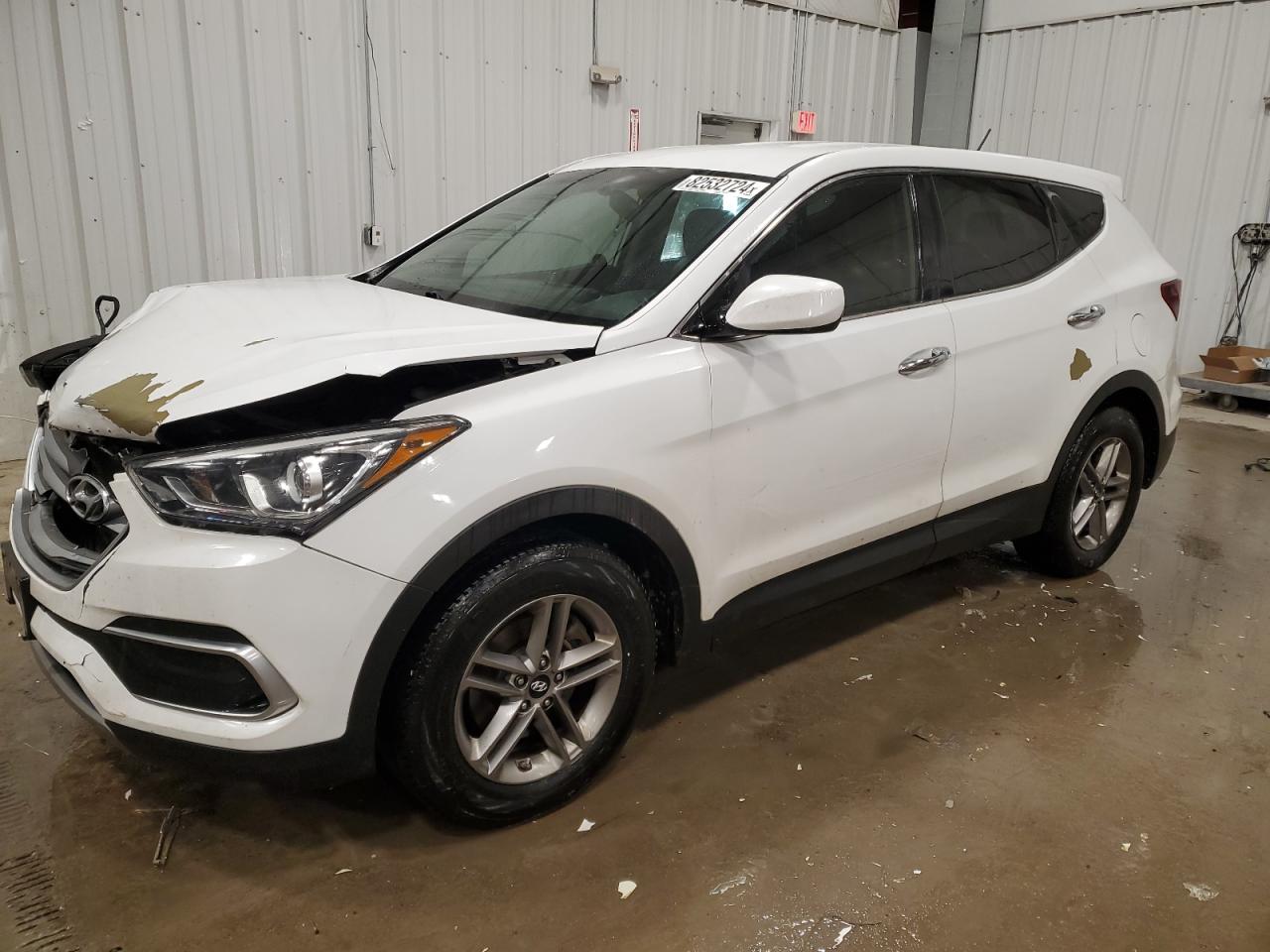 Lot #3033176179 2018 HYUNDAI SANTA FE S