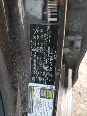 2017 KIA FORTE LX - 3KPFK4A71HE156638