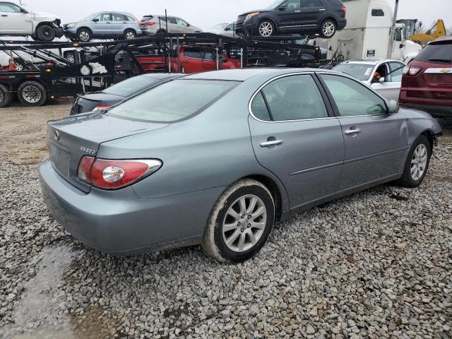 LEXUS ES 330 2004 teal  gas JTHBA30G840022370 photo #4