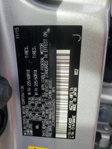 VIN JTJYARBZ0G2028425 2016 LEXUS NX no.14