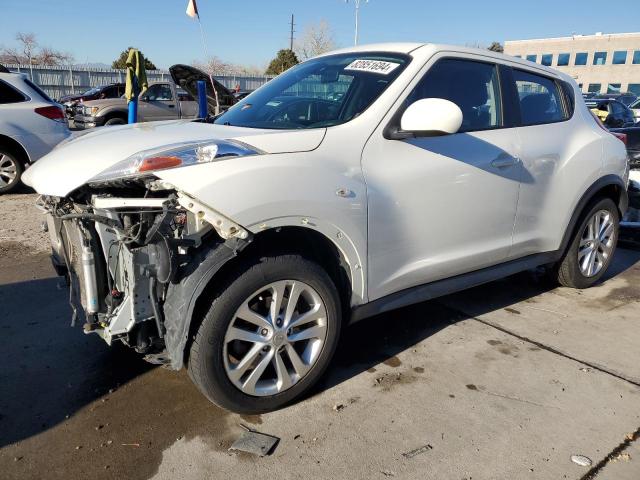 NISSAN JUKE S 2013 white  gas JN8AF5MVXDT230661 photo #1