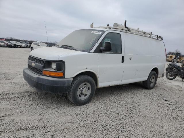 CHEVROLET EXPRESS G2 2013 white  gas 1GCWGFCA7D1902948 photo #1
